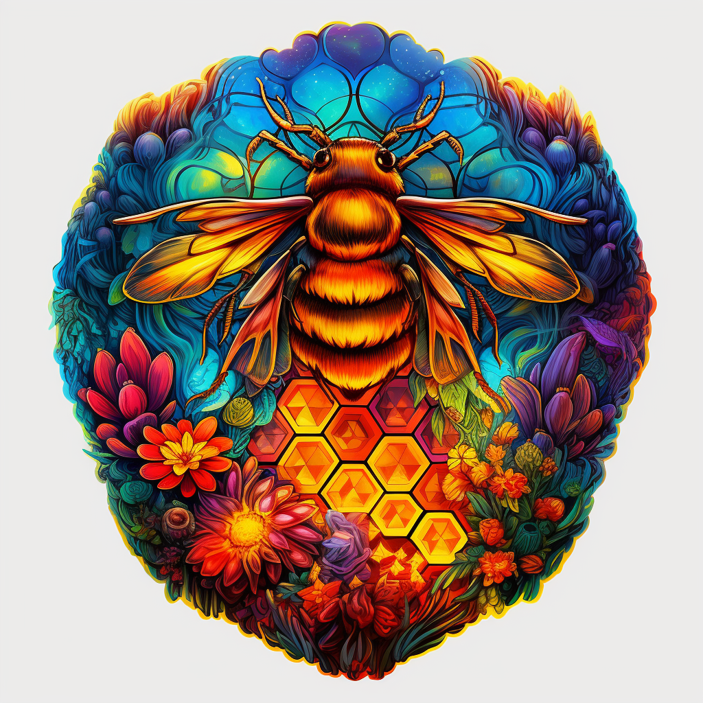 Bee Alive Sticker (Large)
