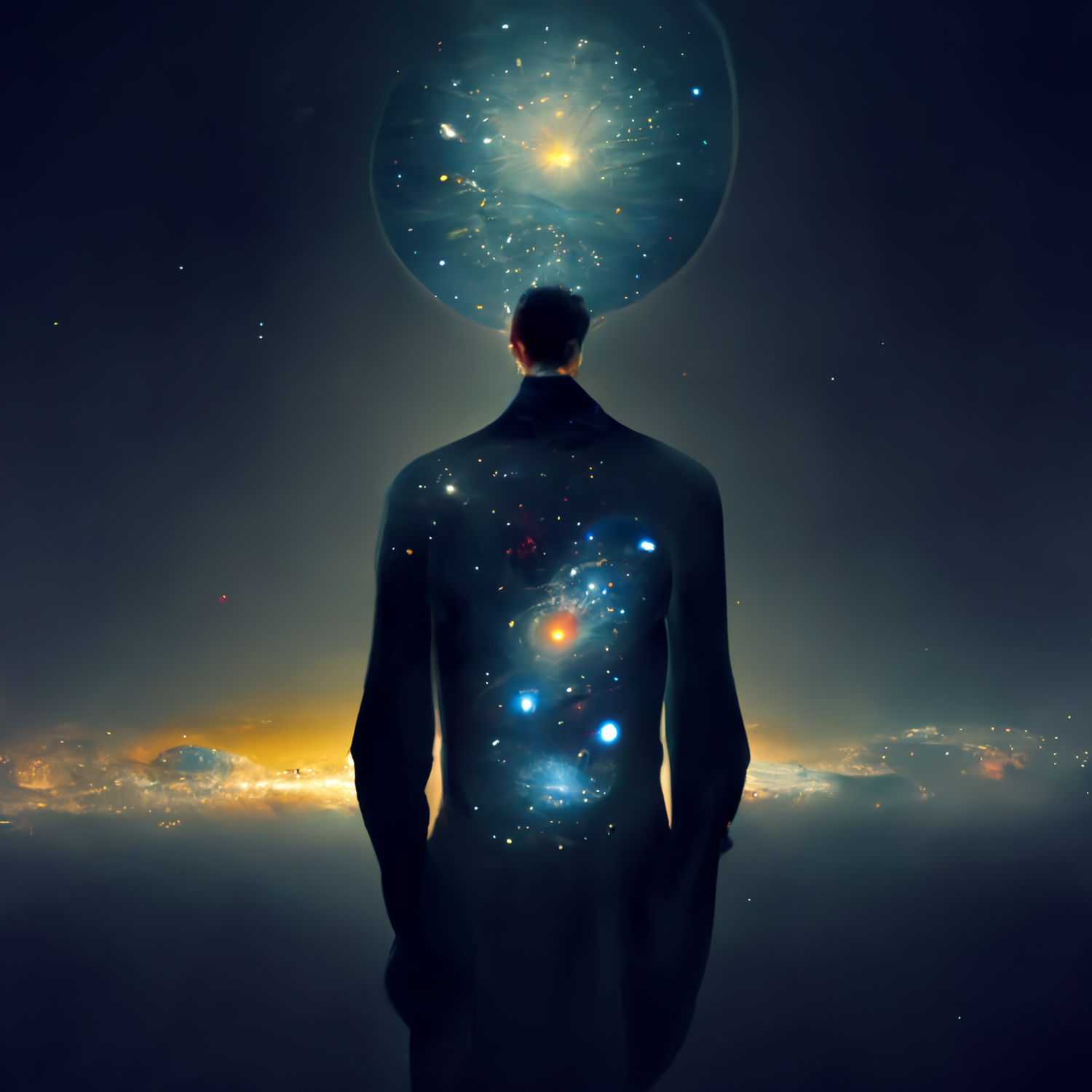 The Universe is Inside You, Digital artwork by Tamara Lyn
