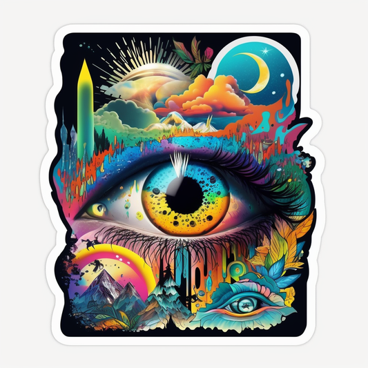 Eye See the Future Sticker (Ex Large)