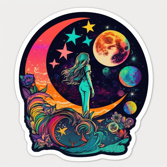 Reach 4 The Stars Sticker (Large)