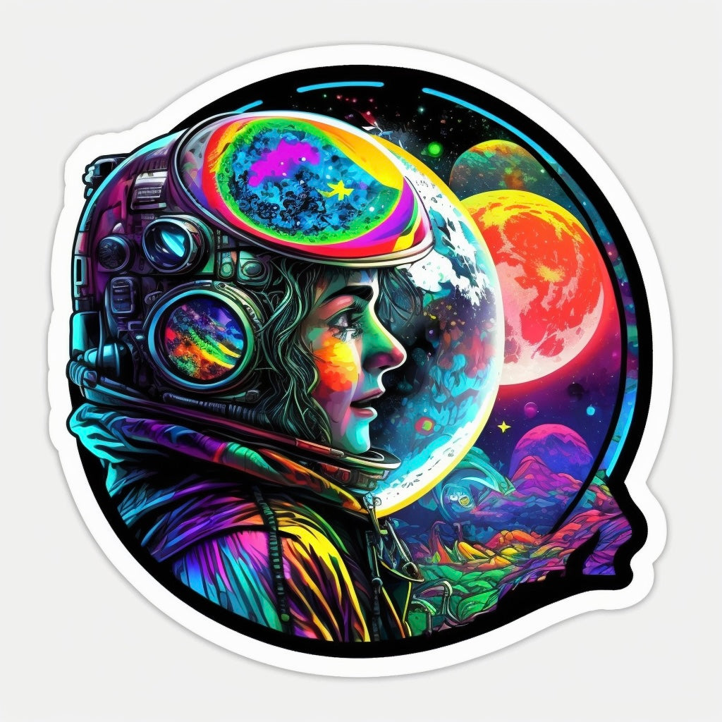 Space Kidet Sticker (Large)