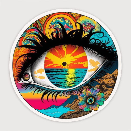 Eyeland Oasis Eyeball Sticker [Medium]